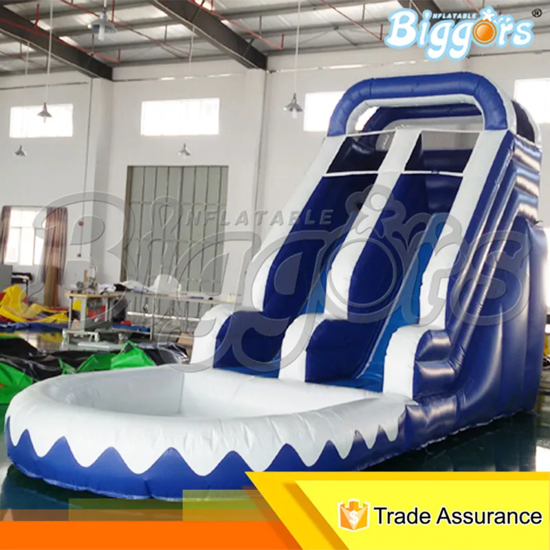 

Blower Included Inflatable Slide With Water Pool Giant Inflatable Slide On Hot Selling