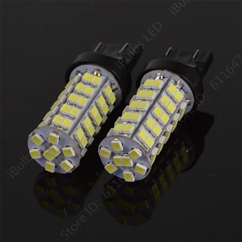

100pcs High Quality T20 7443 White 68 LED SMD 1210 68Led 68Smd Car Auto Light Source Stop Brake Parking Lamp Bulb DC12V