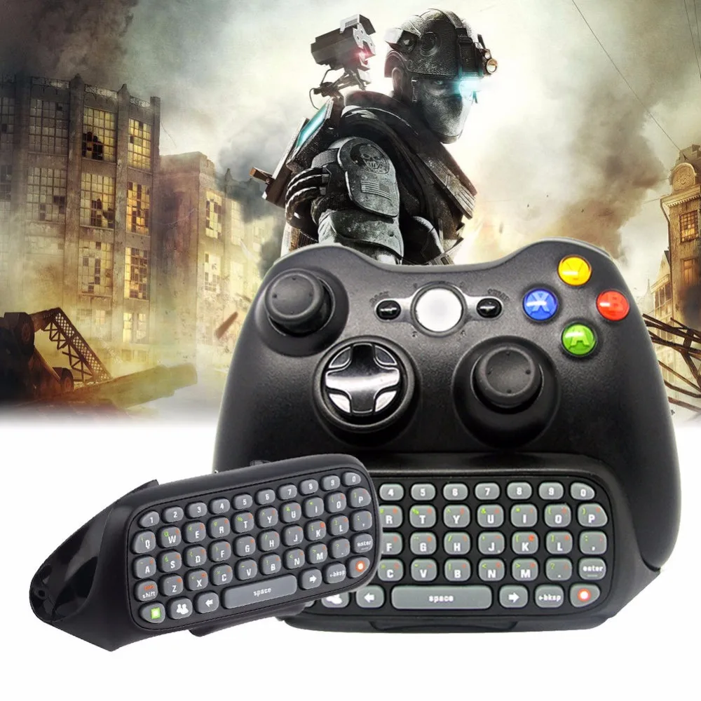 Беспроводной контроллер посыльного игровой клавиатуры ChatPad для xbox 360