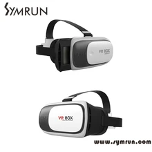 Symrun 2016 Head Mount Plastic Vr Box 2.0 Version Vr Virtual Reality Glasses Google Cardboard 3D Game Movie Vr Shinecon