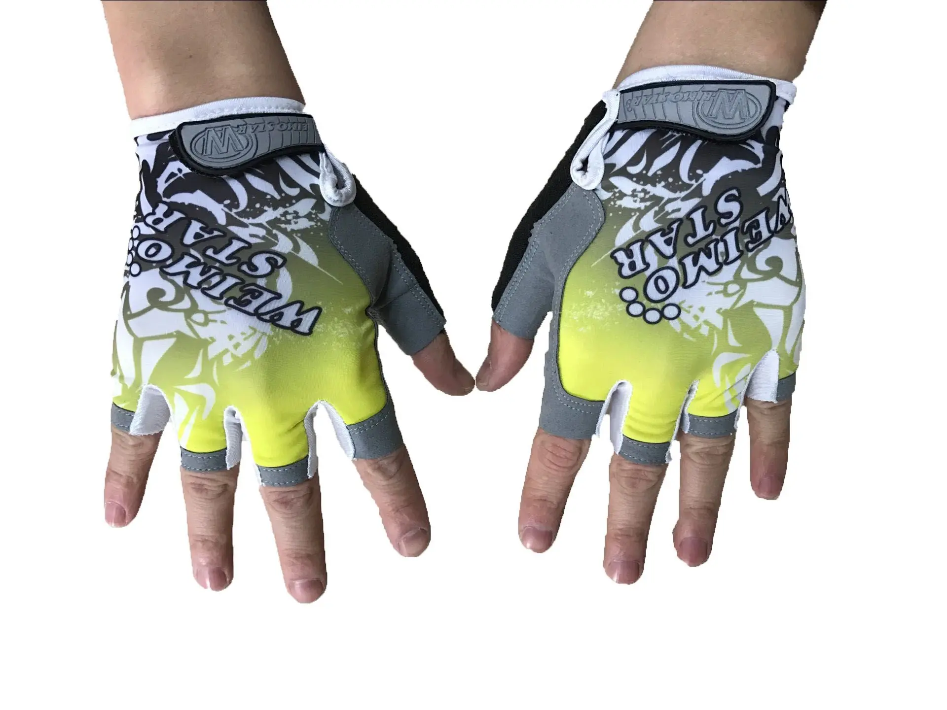 

Cycling Gloves Breathable Half Finger Gel Pad Sport Gloves Summer Biking Fingerless Anti-slip Riding Wristbands Glove