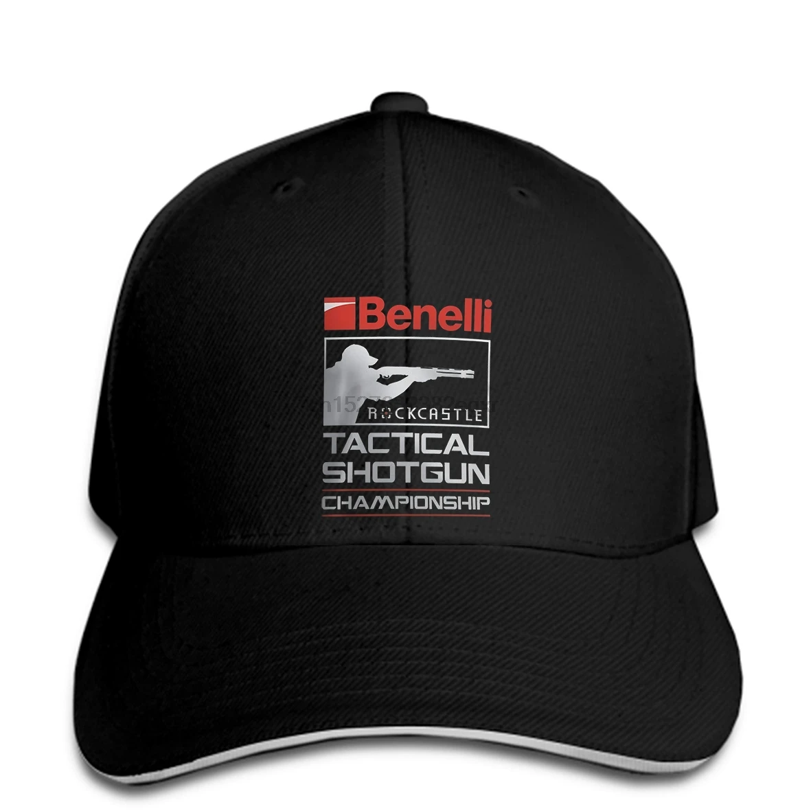 Мужская бейсбольная кепка новая крутая Benelli трендовая спортивная черная для