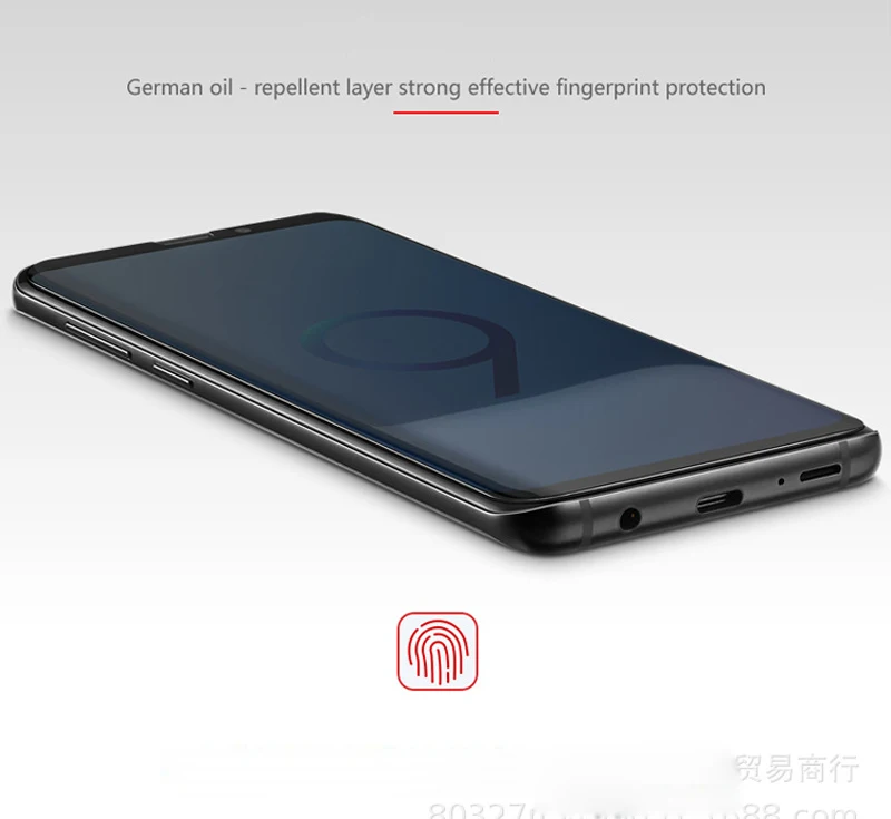 2pcs Screen Protector For Samsung S7 edge S8 Plus Note8 9 Curved Tempered Glass Liquid Full Glue UV Glass Light for Galaxy S9Plus (11)