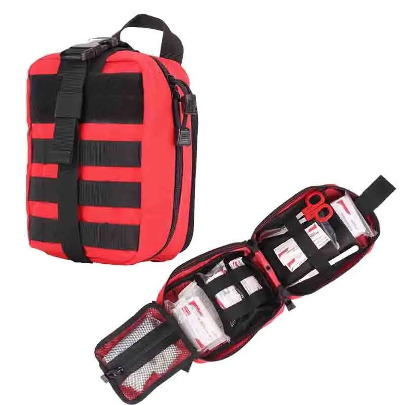

Tactical Medical Cover Bags Molle Hunting Emergency Survival Package Utility Tactical Pouch Medical First Aid Kit Patch