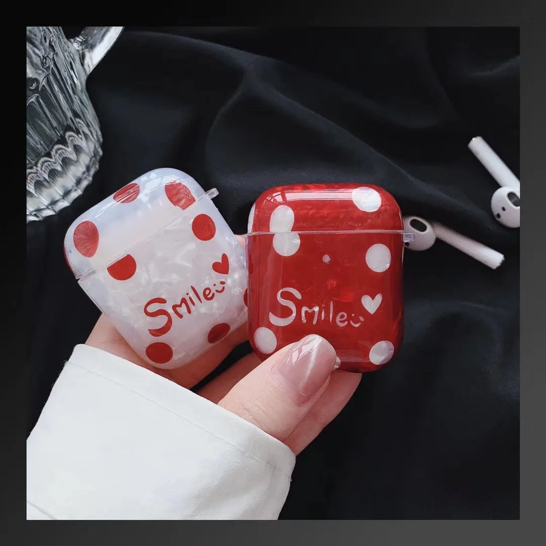

Wireless Bluetooth Earphone Case For Airpods 2 Cases Luxury Cute Shell Case For Airpod Cover For Apple Air Pods Charging Box