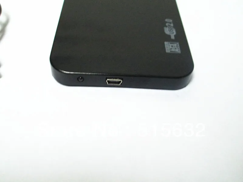 USB 2,0 2," SATA жесткий диск HDD черный корпус/чехол 3 цвета