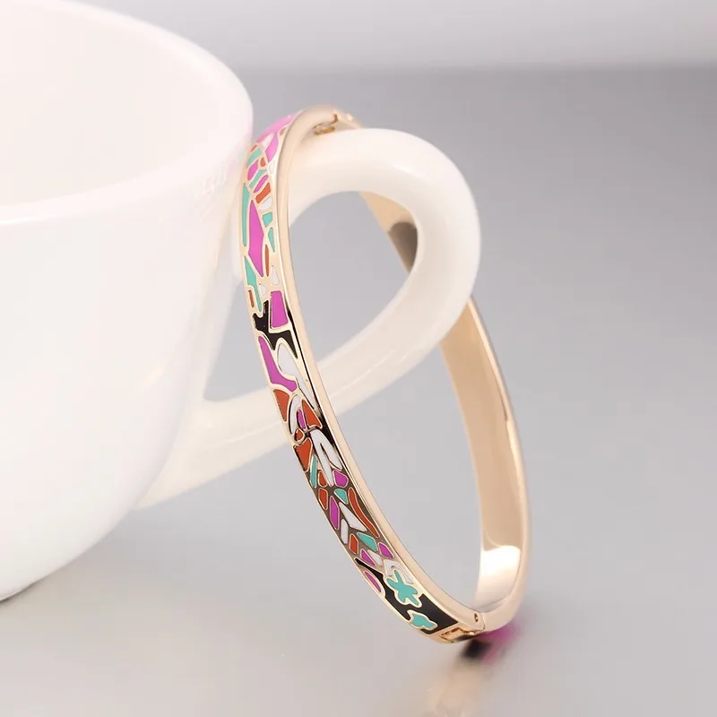 Koop R X Bijoux Femme Fijne Regalos Detalles Boda Vrouwen Sieraden Rvs Bangle Armband Enamel Bangles Esmaltes