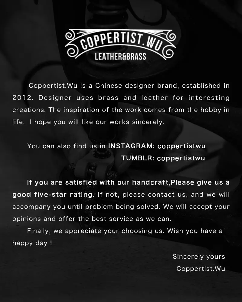 Coppertist. wu бритвенный портативный открывалка для бутылок бронзовый брелок латунный брелок для ключей ручной работы Золотое модное кольцо для ключей с сумочкой кулон