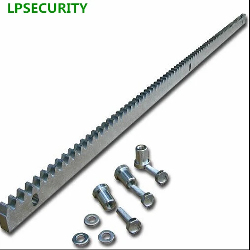 

LPSECURITY 1m Gear Track for Rack & Pinion Gate Openers For Sliding Rolling Roller Slide Gates