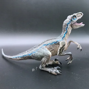 

NEW hot 22cmx5cmx9cm Blue Velociraptor Jurassic World Fallen Kingdom Jurassic Park 5 action figure toys Christmas gift zlj2