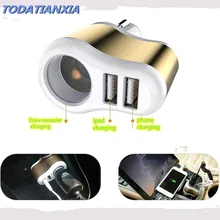 Автомобиль USB Зарядное устройство адаптер зарядки для passat b8 vw golf 7 ford f150 e30 audi a4 b6 volkswagen polo подушки skoda автомобиль наклейки