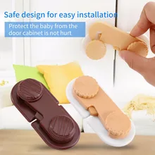 Креативный клей для детей, защита для детей Замки для шкафа Холодильник Дверь для ящика шкафа Детские защелки Детский защитный дверной ограничитель