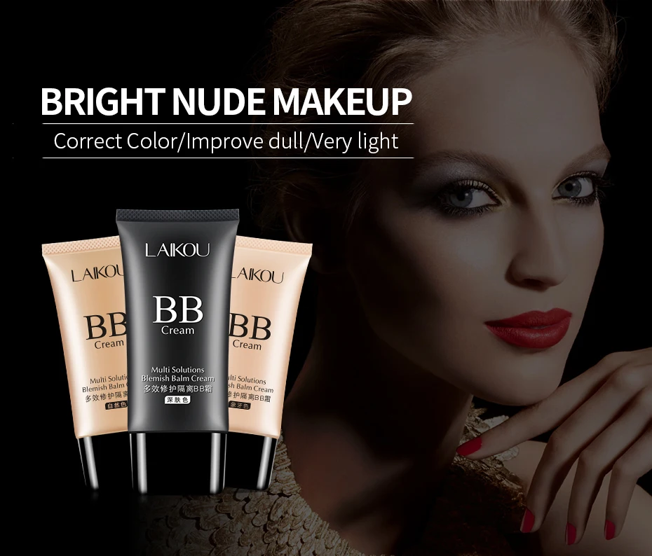 BB крем-основа для макияжа для темного консилер контроль масла увлажняющий крем невидимые поры отбеливание cс кремы основа под макияж