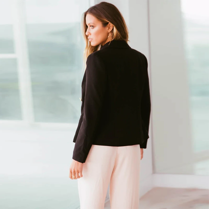 dames blazer wit