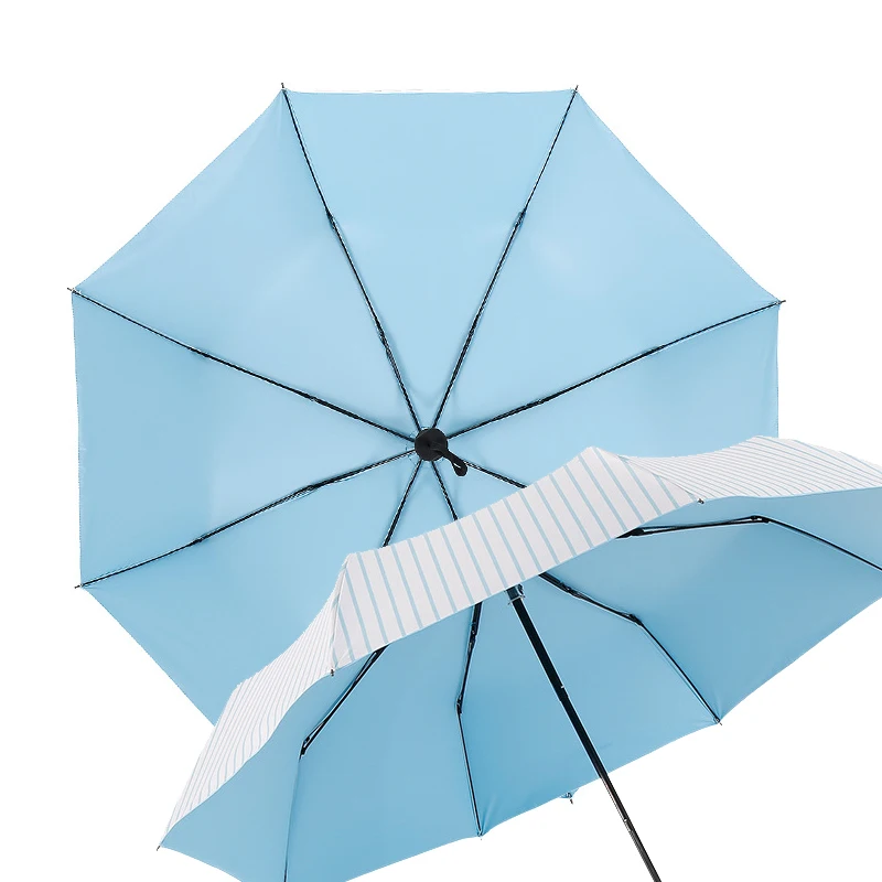 

Fashion Color Coating Sun Umbrellas For Female Folding Umbrella Rain Women Parasol Anti-UV Sunscreen Paraguas Plegable Parapluie