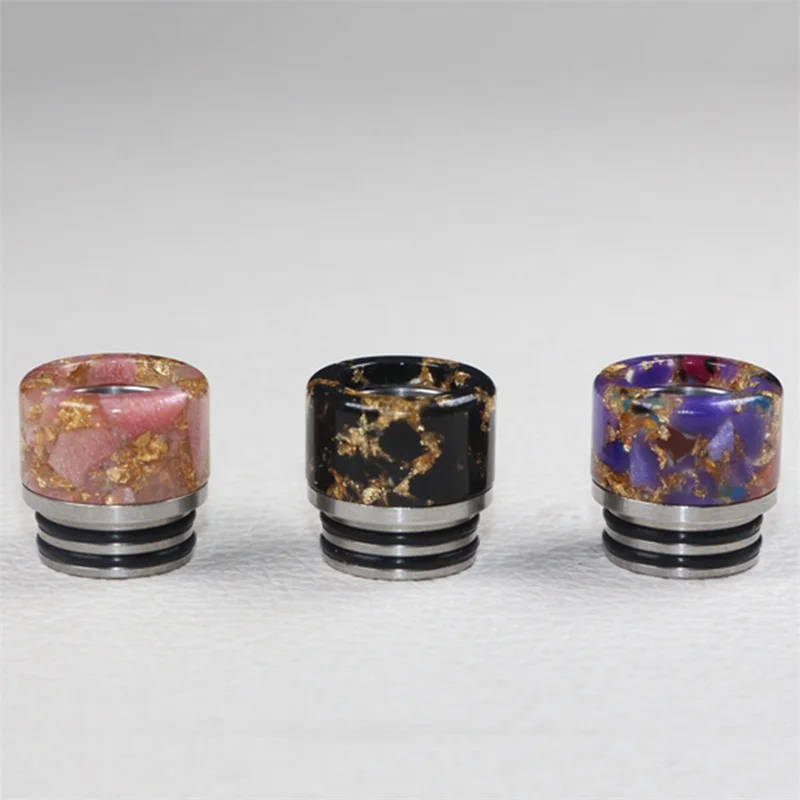 

1pc 810 Drip Tips for Kennedy24 Battle Goon 528-A RDA Atomizers Chimney Cover Epoxy Resin Drip Tip Wide Bore Mouthpiece