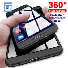 360 градусов Полная защита противоударный жесткий чехол для Xiaomi 8 6X чехол Redmi 5 Plus 6 6A 6 Pro Note 5A Prime S2 чехол s оболочка Coque