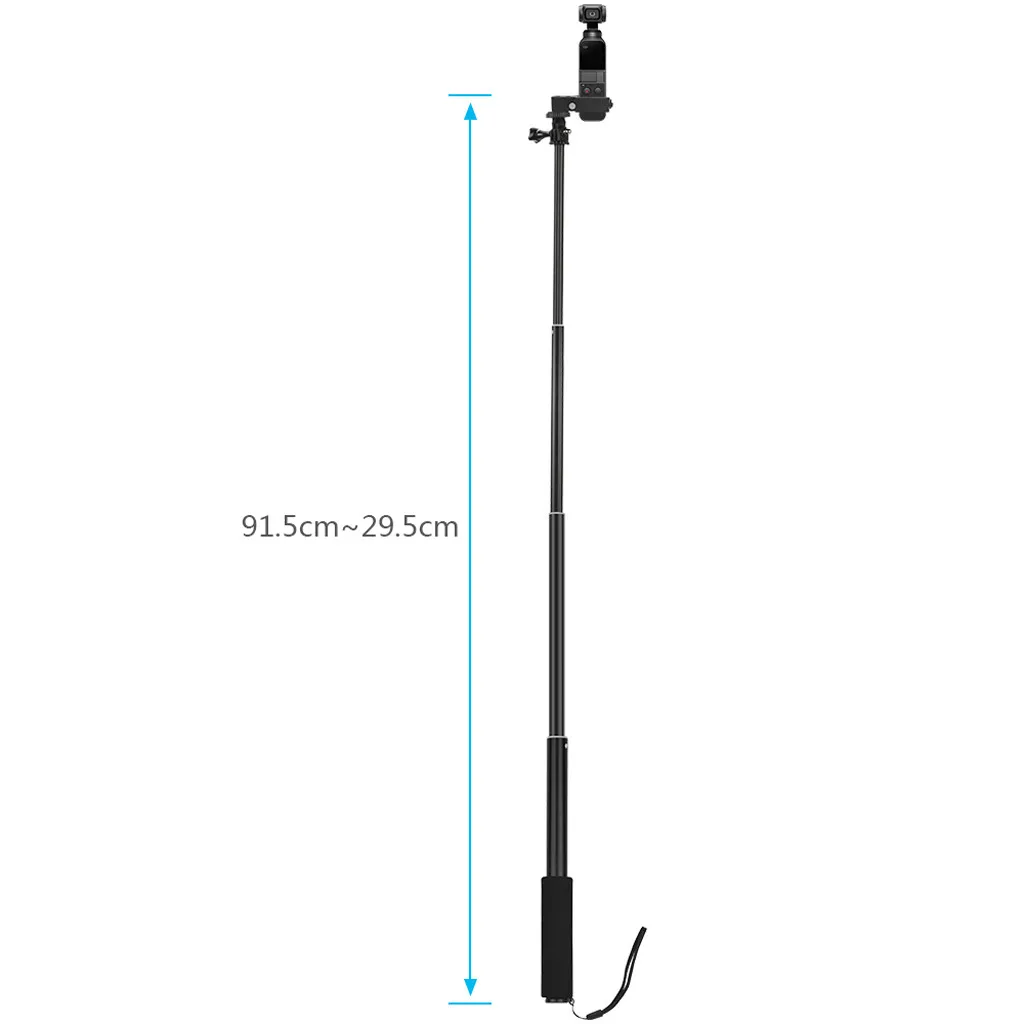 CARPRIED селфи палка наборы для DJI OSMO карман для телефона Android клип+ селфи палка+ кабель+ кронштейн комплект аксессуаров 90606