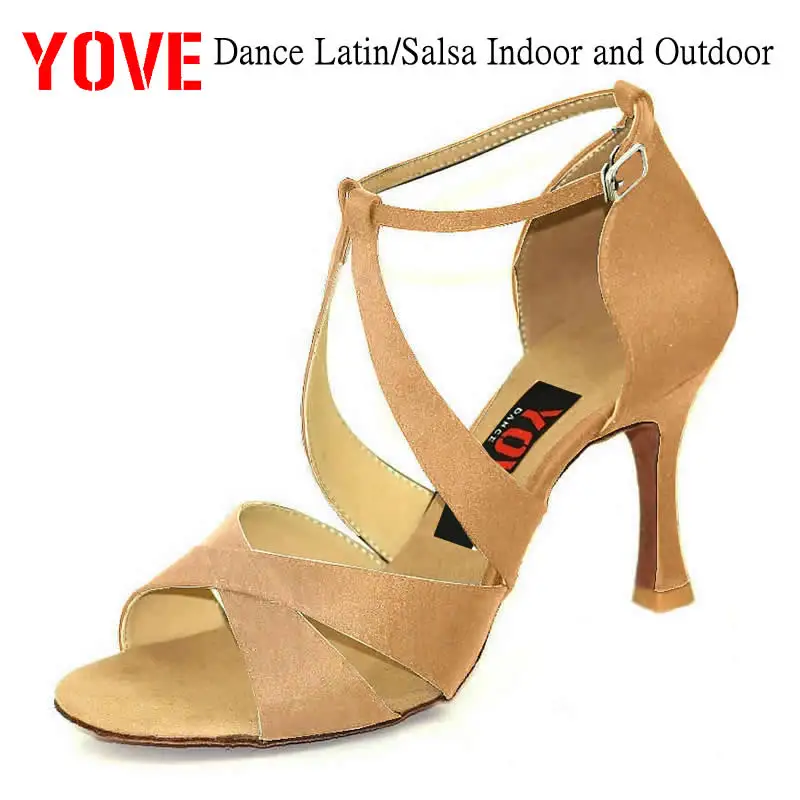 

YOVE Style w1611-29 Dance shoes Bachata/Salsa Indoor and Outdoor Women's Dance Shoes