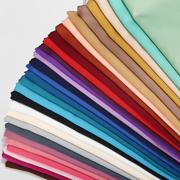 

10pc Long Scarves Women Luxury Large Satin Silk Scarf Shawl Spring Autumn Shawl For Ladies Solider Colors Beach Cover