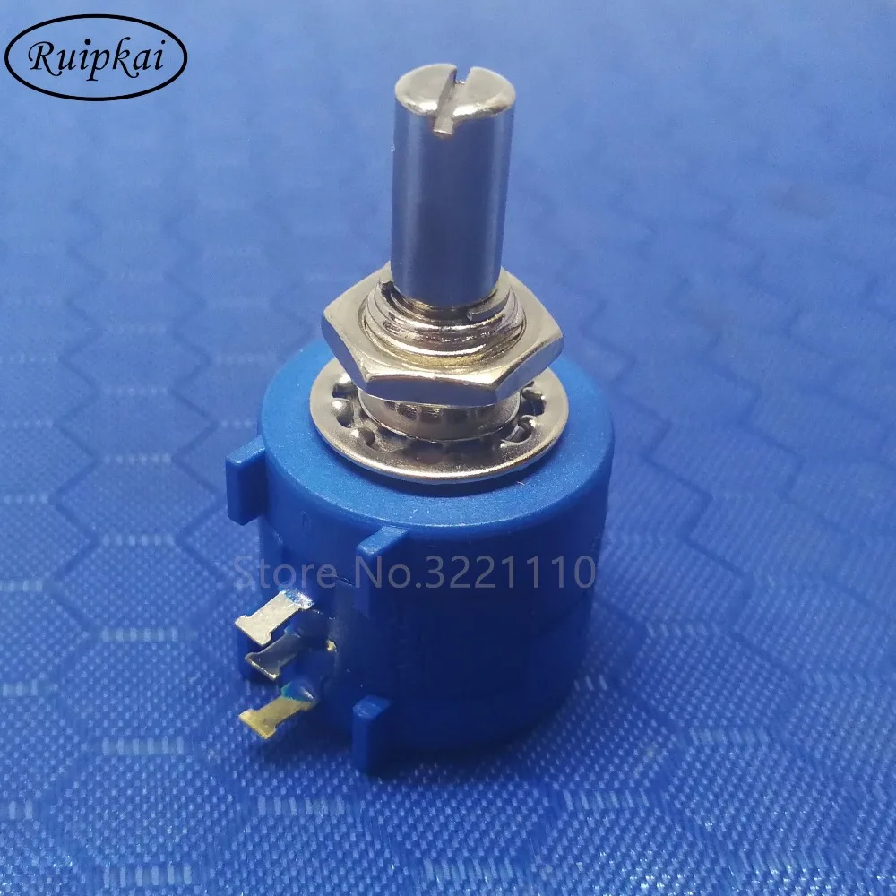 3590S 2 202L 2W 2K Ohm Precision Potentiometers 5 2K Rotary Metal