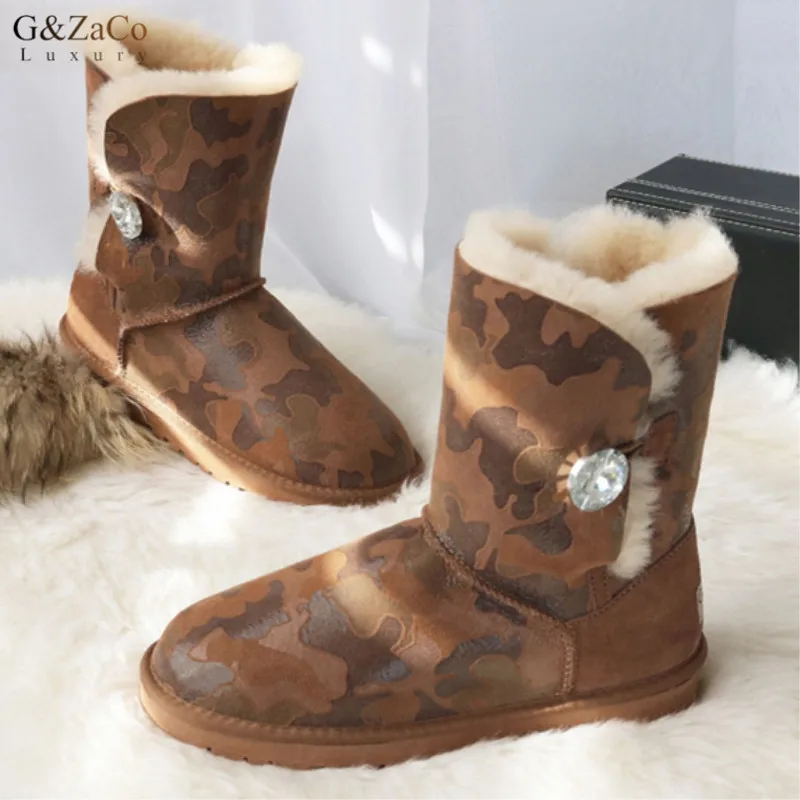 luxury snow boots