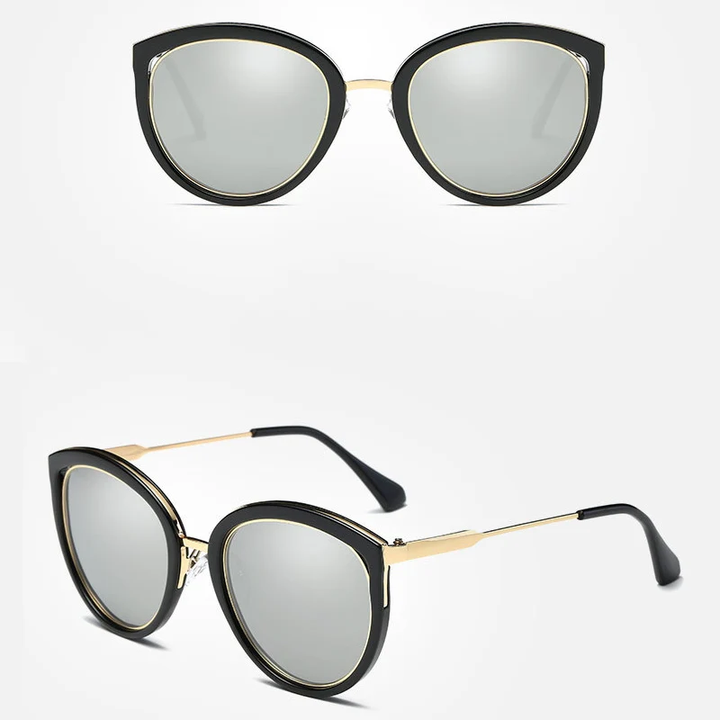 Брендовая Дизайнерская обувь дизайн солнцезащитные очки для женщин для поляризационные кошачьи глаза очки для вождения - Цвет линз: C3