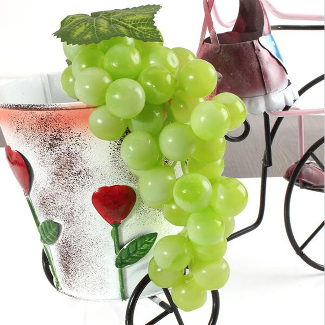 

Home Supplies Artificial Fruits 22 Heads/1 PCS Artificial Grapes DIY Plastic Fake Fruit Christmas Home Wedding Decoration