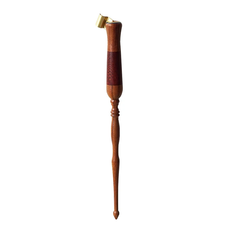 Novo Luxo Rosewood Oblique Nib Caneta Mergulho