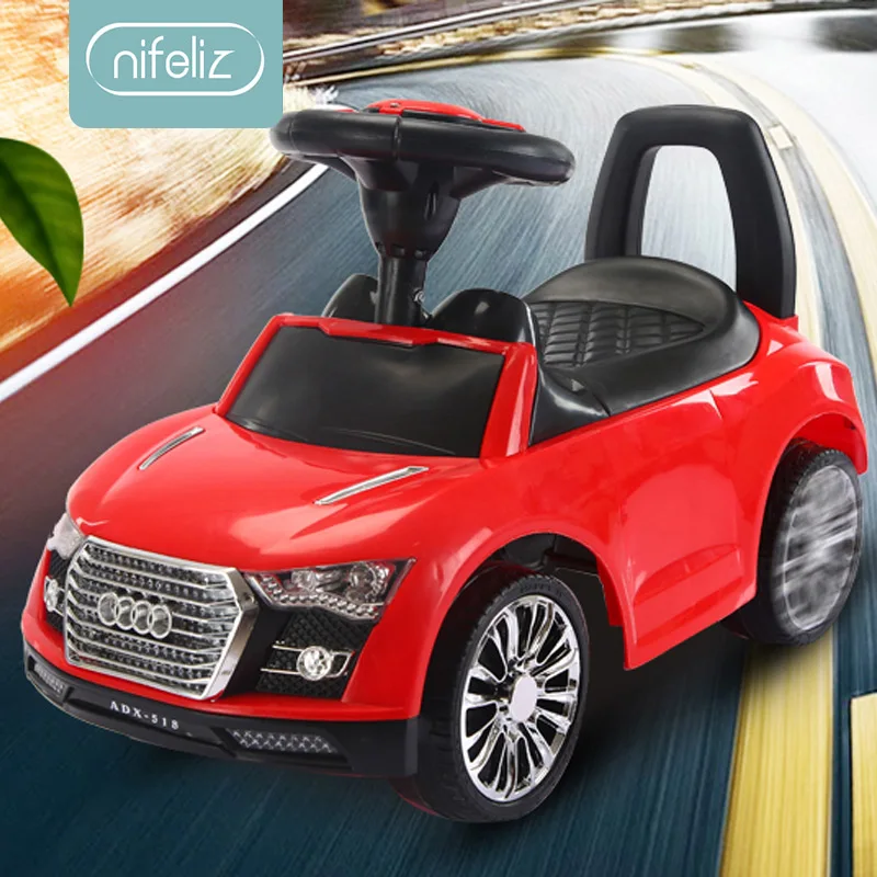 

Multi-function Children Twist Car 1-3 Years Old Baby Slide Yo Car with Music Hand Push Bar Guardrail Toy Stroller
