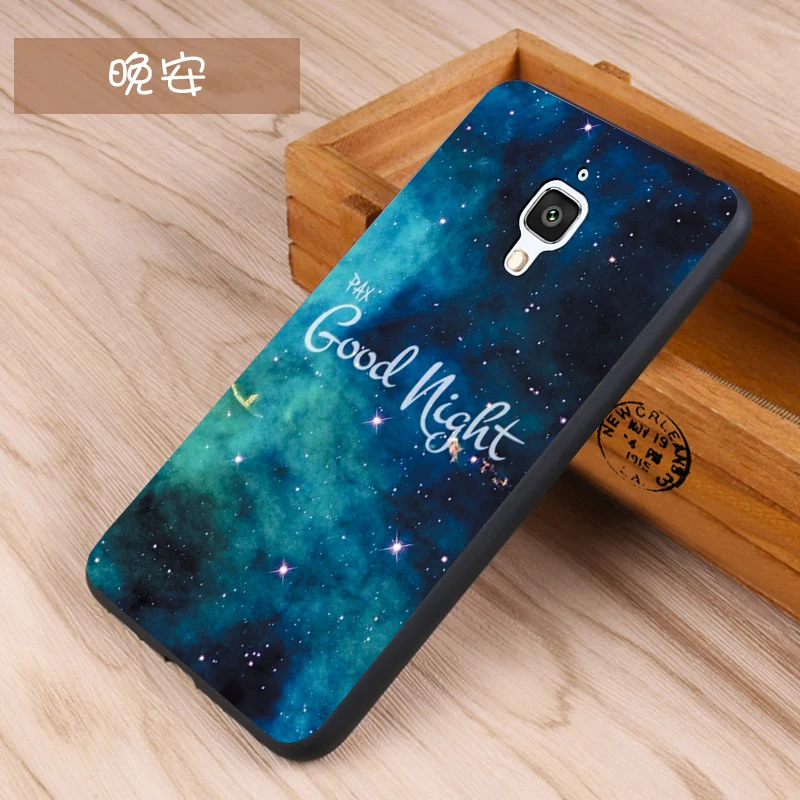 Xiaomi Mi4 Case Original Cover for Xiaomi Mi4 Case Cover Skin Wolf Fish Skull Mi4 Fundas 100% 14