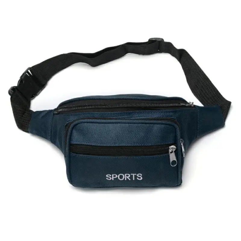 

Men's Casual Canvas Fanny Pack Waist Bum Belt Hip Pack Chest Bag Crossbody Pouch