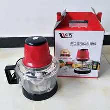Hachoir à viande électrique automatique, broyeur de viande, hachoir pour épices, ail et légumes, robot ménager, 3l