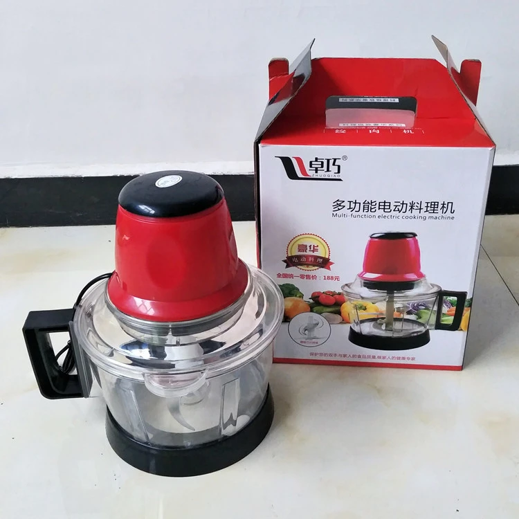 3l Powerful Meat Grinder Spice Garlic Vegetable Chopper Electric