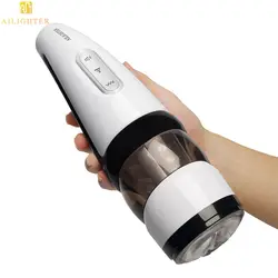 Голос Мужской мастурбатор автоматический телескопический вращающаяся чашка игрушки для мужчин Вагина киска секс-машина Электрический