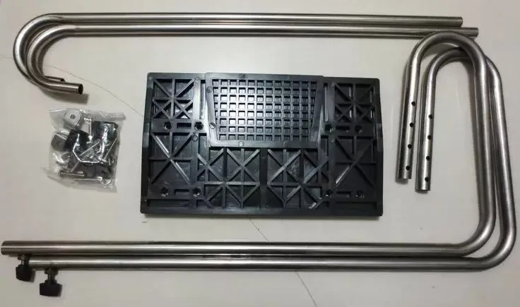 Long engine holder for inflatable fishing kayak air boat board (2)