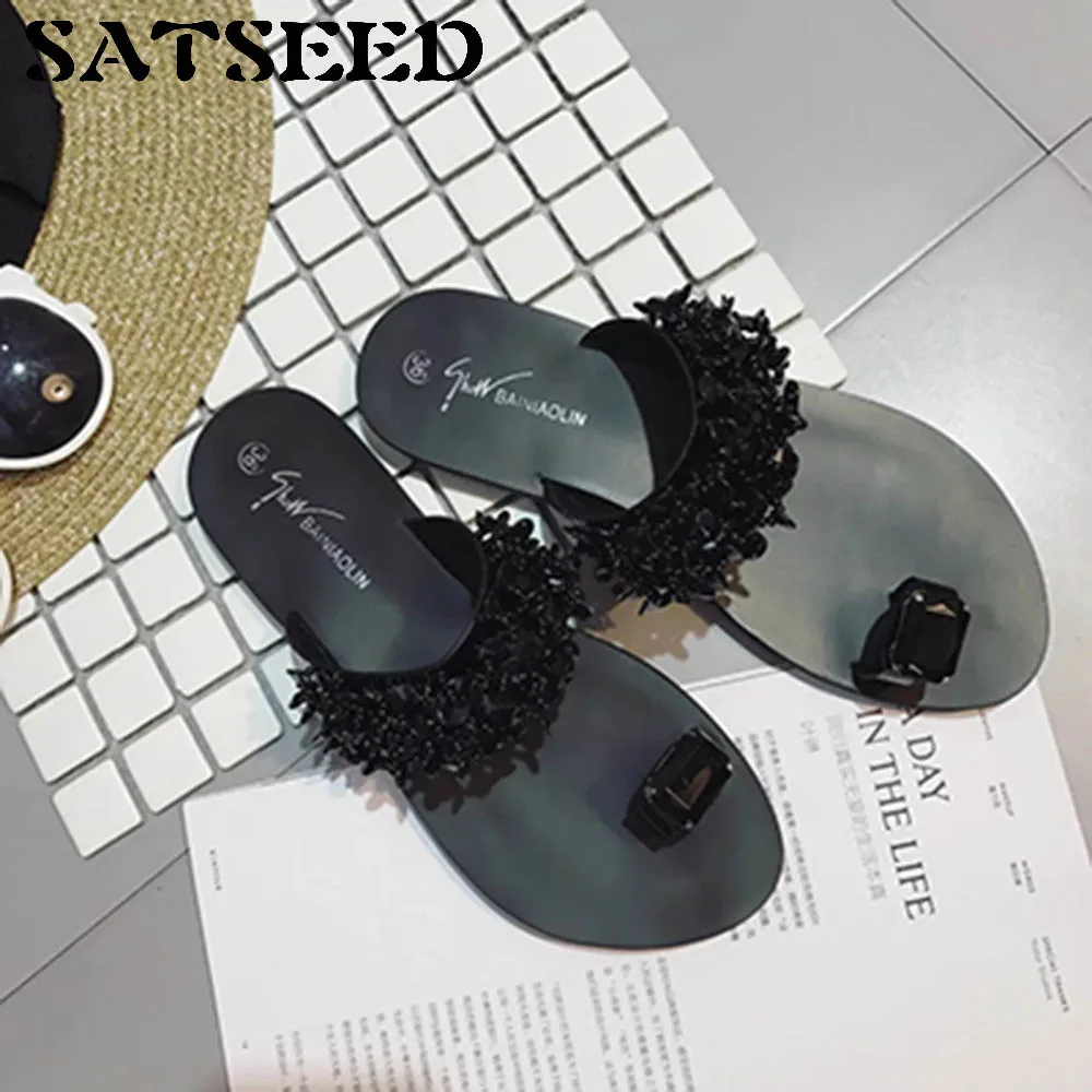 Buy 2018 New Summer Fashion Diamond Women Flat