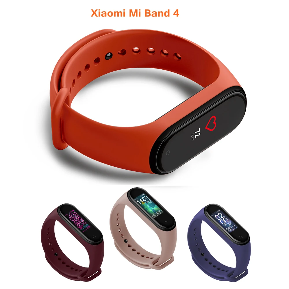 

For Xiaomi Mi Band 4 Smart Band 0.95inch Full Color Screen Bluetooth 5.0 Wristband Waterproof Smart Bracelet Wrist Strap On Mi4