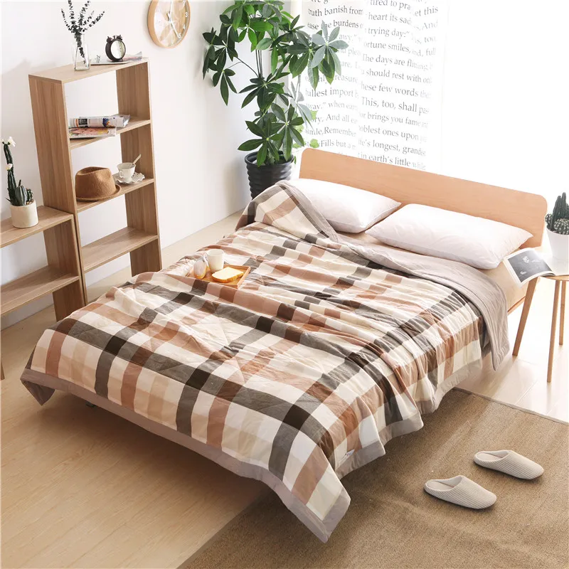 Svetanya Floral Print thin Throws Summer Comforter stiching Quilt Duvet