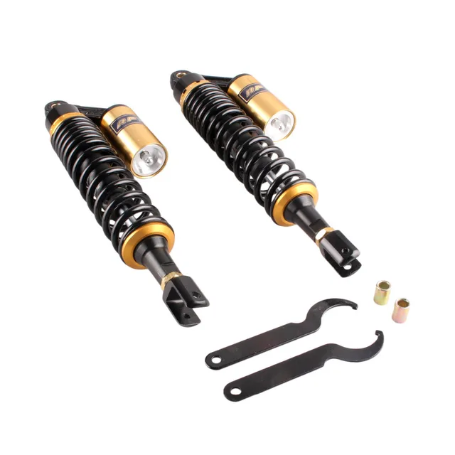 415mm Rear Air Shocks Absorber Suspension w/ Clevis For Honda UTV Quad