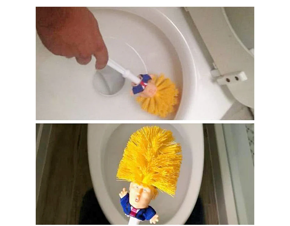 Дональд Трамп туалетная щетка делает Туалет еще больше смешной подарок идеальный ершик подарок для друга