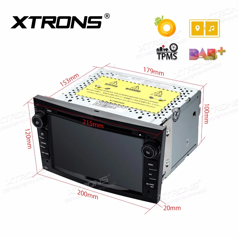 Sale XTRONS Android 8.0 Octa Core Car Radio DVD Player GPS for OPEL Vauxhall Antara Corsa D 2006 2007 2008 2009 2010 2011/Vivaro 3