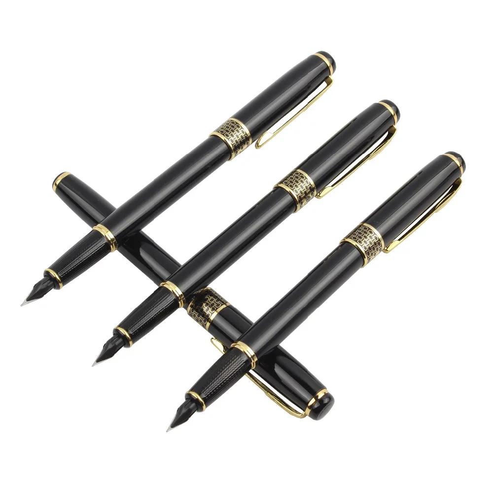 Baikingift High quality Fountain Pen Classic Stainless steel Business