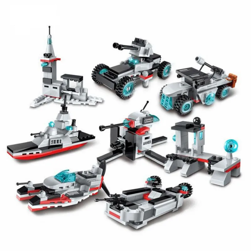 1406 New 643pcs 8 in 1 Arrival Nuclear Power Aircraft Ship DIY Building Blocks Kit Legoings Toys Kids Birthday Christmas Gifts 1406 New 643pcs 8 in 1 Arrival Nuclear Power Aircraft Ship DIY Building Blocks Kit Legoings Toys Kids Birthday Christmas Gifts