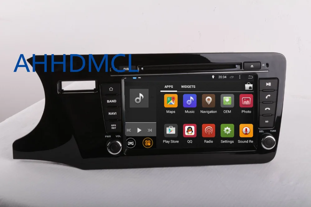 Discount AHHDMCL Car Multimedia Player Stereo Radio Audio DVD Android 9.0 Navigation For City 2014 2015 2016 2017 Left Hand Drive 3