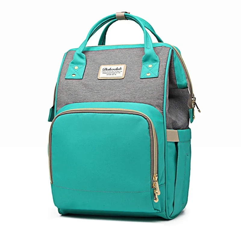 

Hot !! Super Practical Mummy Travel Backpack Popular Handbags Brand New Gorgeous Stripe Diaper Changing Baby Backpack Wholesaler