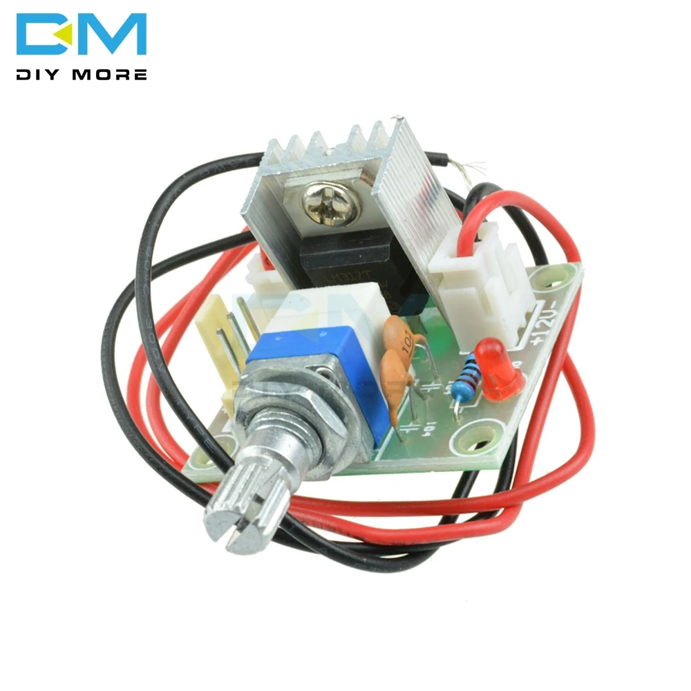 

High Quality LM317 DC Linear Converter Down Voltage Regulator Board Speed Control Module Diy Electronic PCB Board