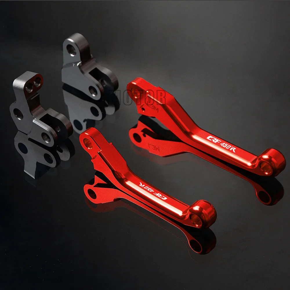 Для Honda CRF450R 2002 2018 2017 2016 CRF 450R 450 R CNC алюминиевый Мотоцикл Dirt Pit Bike Motocross Pivot тормозные