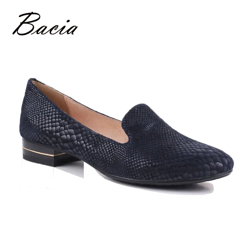 

Bacia New Fashion Sheepskin Causal Loafers Handmade Women Flat Genuine Leather Brand Soft Comfortable High Quality Shoes VB044