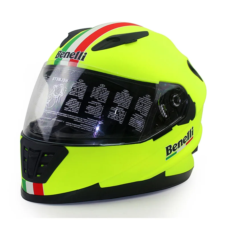 BENELLI Motorcycle Full Face Helmets Casque Casco Moto Motocross Safe  Racing Capacetes Motociclistas - AliExpress Automobiles \u0026 Motorcycles